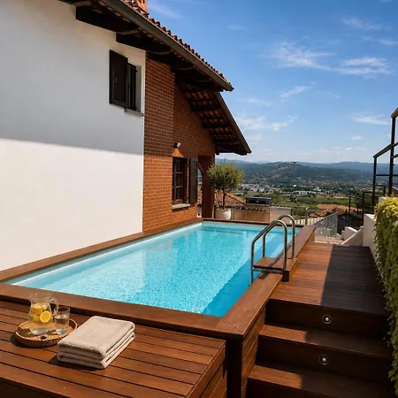 וילה Ida-panoramicview, Pool, Gym & Biliard